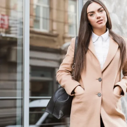 Cropped Trench Coat
