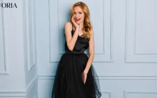 Black Wedding Guest Dress
