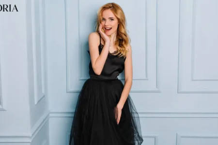 Black Wedding Guest Dress