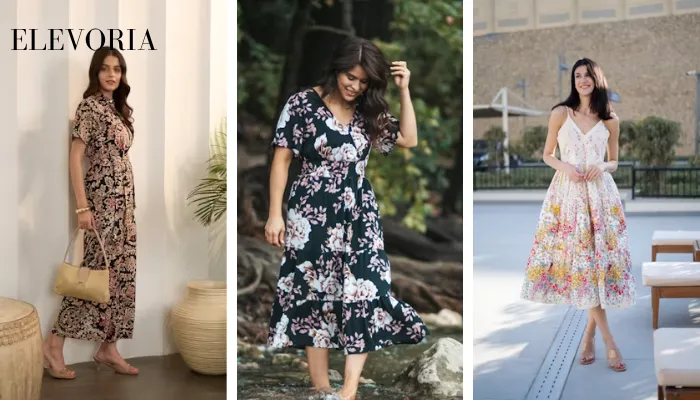 Floral Midi Dress