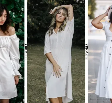 Long Sleeve White Dress