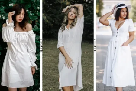 Long Sleeve White Dress
