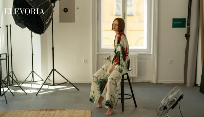 light dressing gown