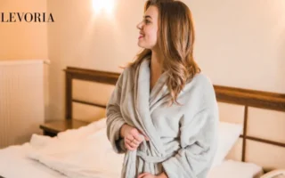 fleece dressing gown womens