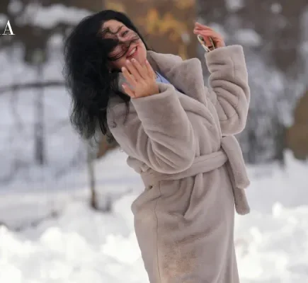 womens fluffy dressing gown