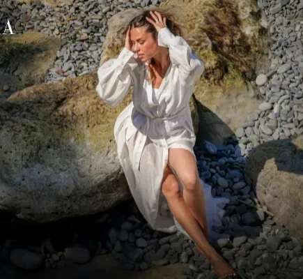 Cotton Dressing Gown