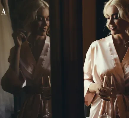 luxury dressing gown