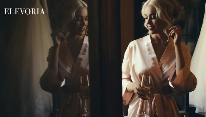 luxury dressing gown