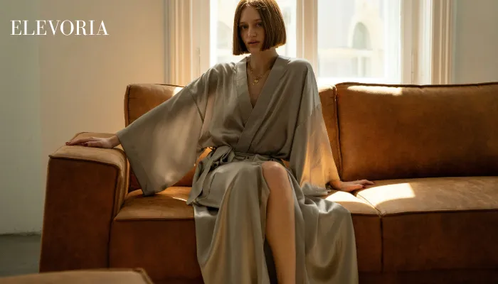 lightweight dressing gown