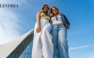 what to wear with wide leg trousers