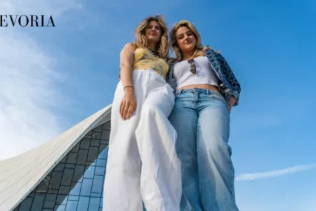 what to wear with wide leg trousers