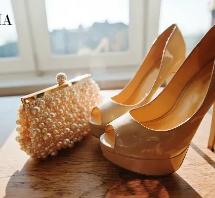 Gold Heel Heels