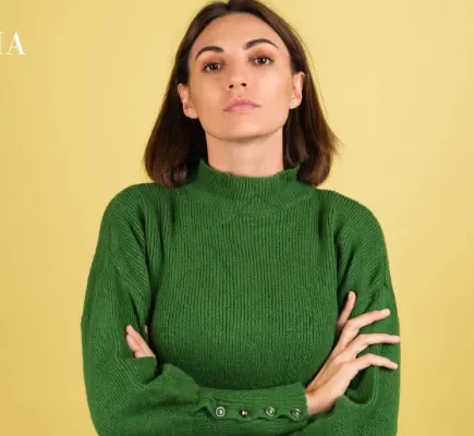 Green Sweater