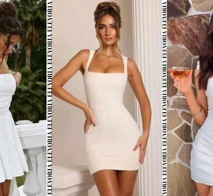 White Mini Dress